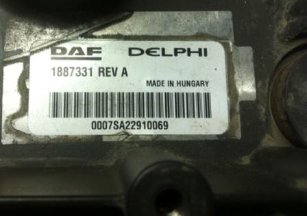 Блок DAF DELPHI 1887331 REV A
