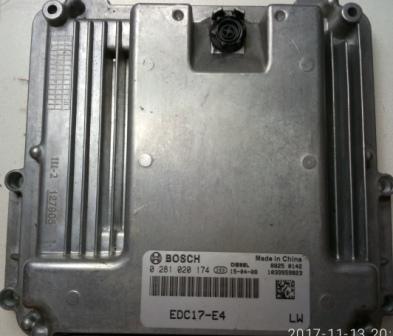 Блок BOSCH 0281020174 EDC17-E4 Faw, Howo двигатель CA6D