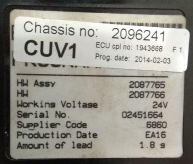 Блок SCANIA CUV1 2096241