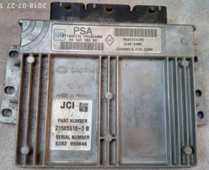 Блок Sagem PSA 9656598680 JCI